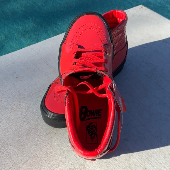 Vans x David Bowie Ziggy Stardust Sk8-Hi Platform 2s Size 9.5 - Picture 8 of 16